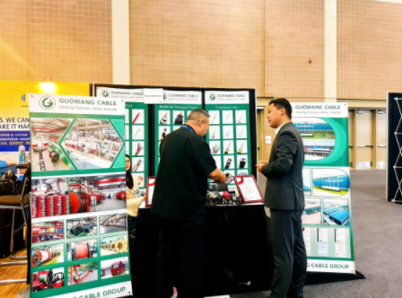 Henan Guowang Cable Group participated in the 36th International Power Transmission and Distribution Exhibition in the United States.